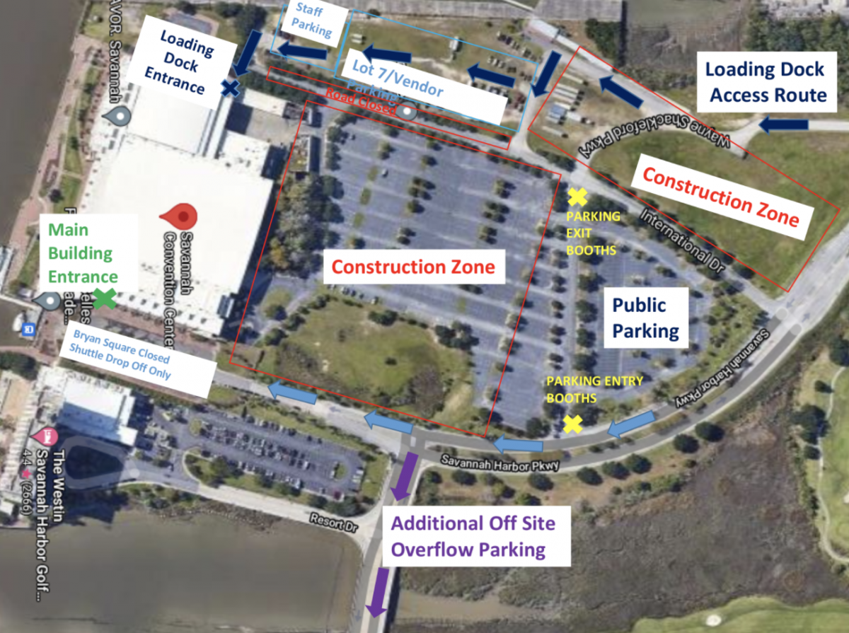 Nike savannah showdown directions and parking jvc tournaments